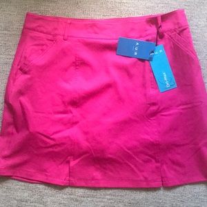 AUR Pink Golf Skort